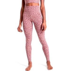 Athleta Women’s Leopard Print High Rise Leggings Size Small